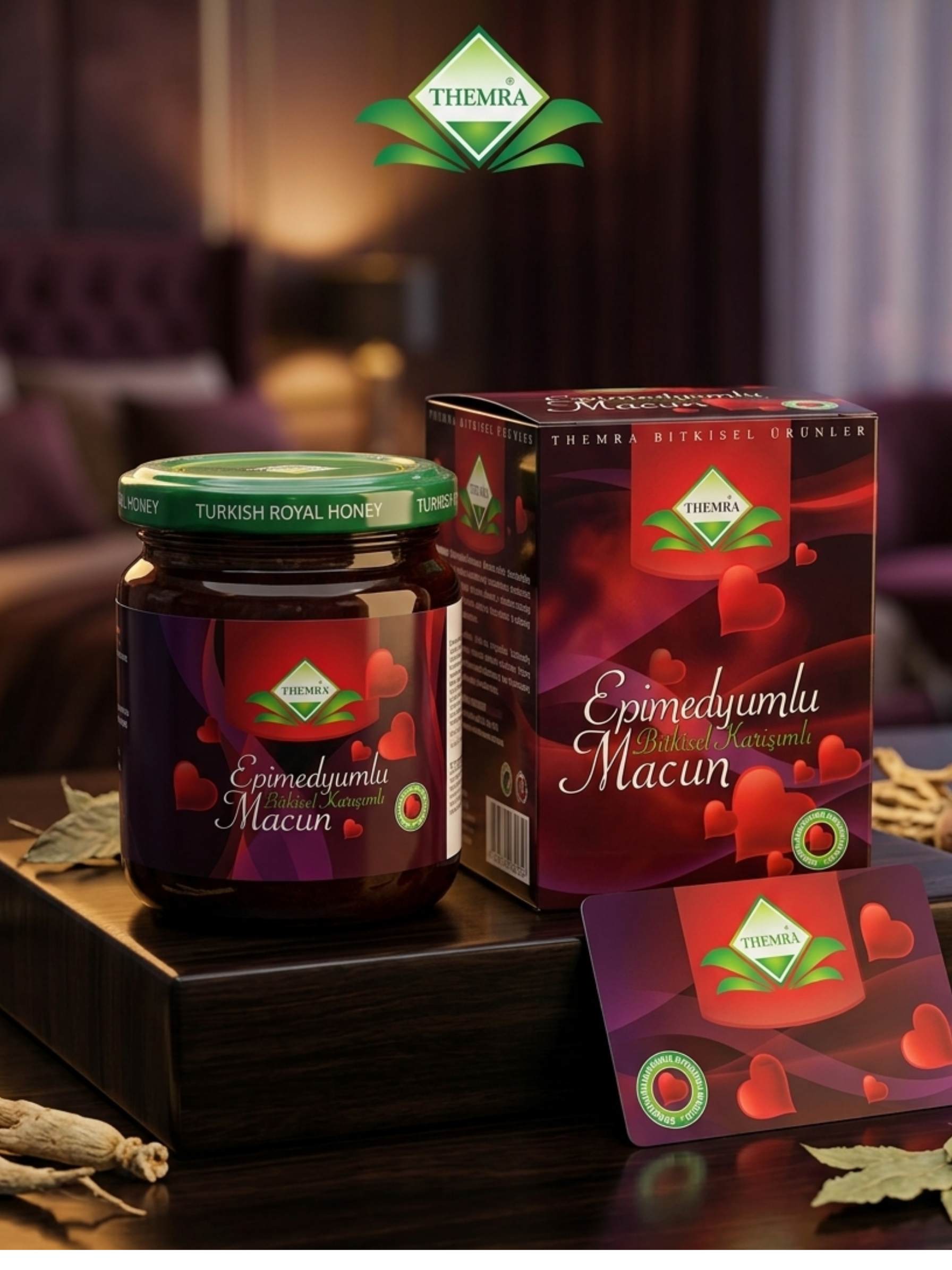 ثيمرا معجون عشبي مخلوط بالإبيميديوم للرجال - لتعزيز الطاقة والحيوية بشكل طبيعي